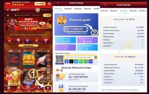ZOR77 referral Bonus original screenshot.